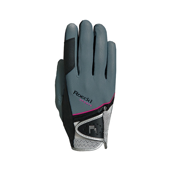 Rękawiczki jeździeckie letnie Madrid Roeckl 3301-249 k050 grey